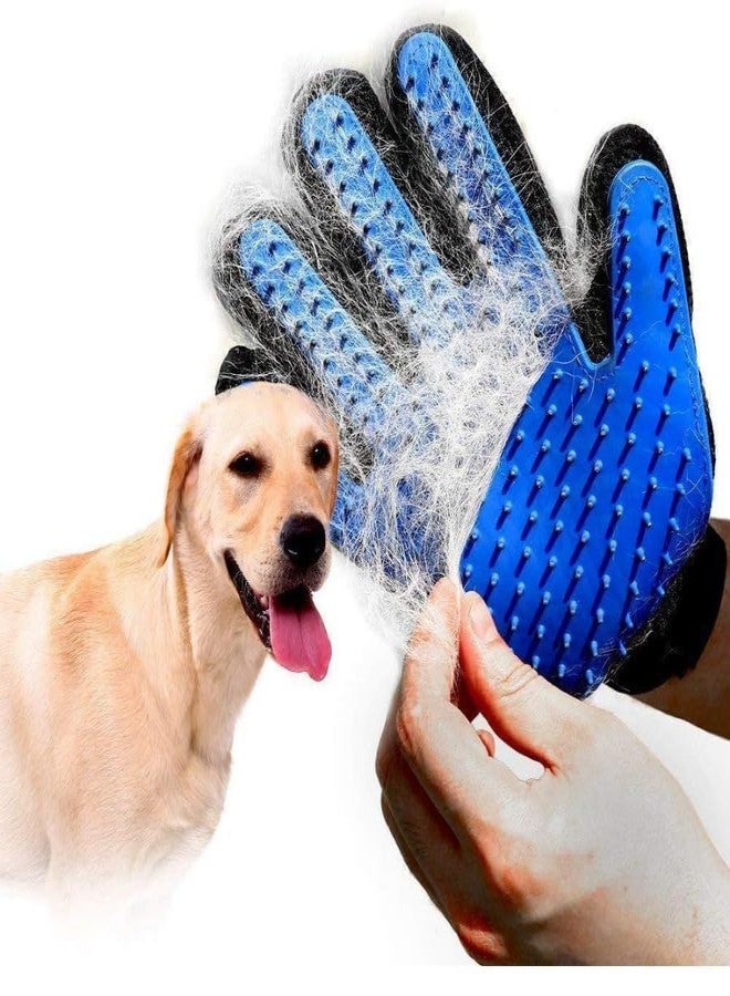 KittuPet مجموعة كيتو بيت للعناية بالحيوانات الأليفة، تتضمن فرشاة تنظيف ذاتية وفرشاة تدليك للكلاب والقطط | تنظيف بضغطة زر، أسنان قابلة للسحب وشعيرات سيليكون ناعمة (فرشاة زرقاء + فرشاة تدليك) - Image 2